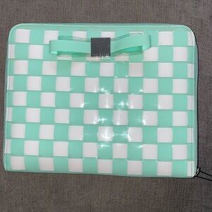 Ted Baker iPad tablet Cover Case Mint and White  10x8